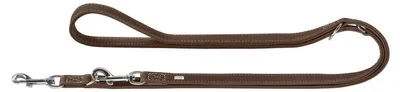 Produktbild von Verstellbare Führleine Hunting Farbe braun, Größe 13/200