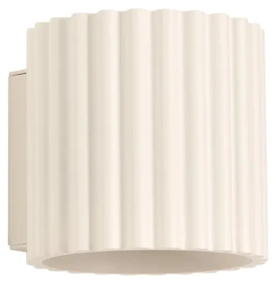 Obrázek produktu pro Nástěnné svítidlo AURA béžová G9 1xG9 10W hliník 10x12x10cm Sollux Lighting