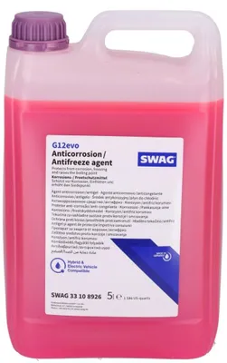 Produktbild von SWAG Kühlmittel Kühlerfrostschutz 5L Violett Antifreeze Konzentrat G11 G12 G12+ G12++ G12evo G13