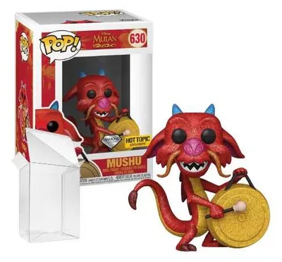 Image de Disney Mulan - Mushu 630 Special Edition Diamond Glitter - Funko Pop - Figurine vinyle