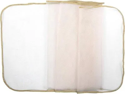 Immagine prodotto di Rete di sicurezza per bambini, 3 metri, beige, per interni ed esterni.
