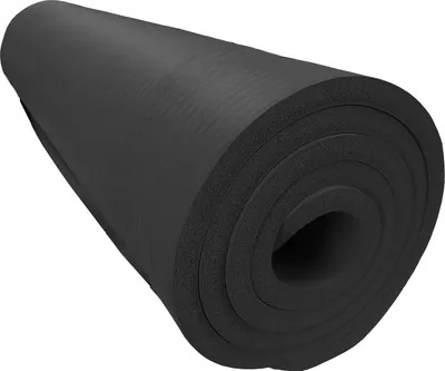 Obrázek produktu pro Gymnastická NBR podložka 183x60x1,2 cm, ČERNÁ