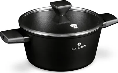 Produktbild von Blaumann Schwarz Silber Kasserolle Ø24cm