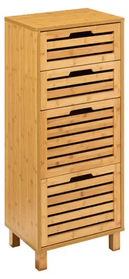Produktbild von 5five Simply Smart | Stehender hoher Badezimmerschrank SICELA mit 4 Schubladen, 40 x 30 x 97,5 cm