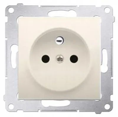 Immagine prodotto di Presa 250 V Simon 54 premium con modulo cieco beige