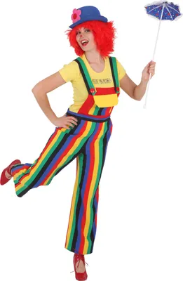 Produktbild von Clownhose gestreift, Größe:44/46