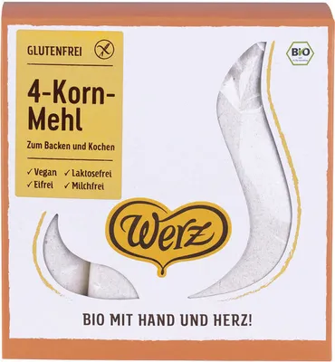 Immagine prodotto di farina ai 4 cereali - senza glutine 1kg