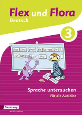 Immagine prodotto di Flex und Flora 3. Heft Sprache untersuchen: Für die Ausleihe