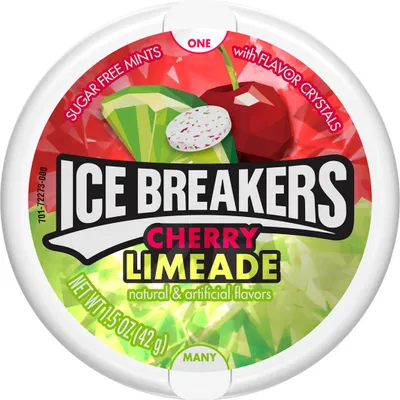 Produktbild von Ice Breakers Mints Cherry Limeade (8 x 43g)