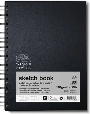 Zdjęcie produktu dla Szkicownik WINSOR & NEWTON Spiral, A4 80 arkuszy
