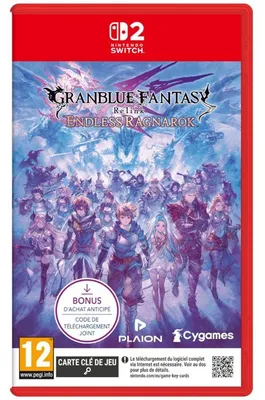 Produktbild von Granblue Fantasy: Relink Endless Ragnarok Day One Edition für Nintendo Switch 2 – Action-RPG mit Echtzeitkämpfen, en Story-Inhalten, Chaotic-Void-Solomodus, strategischen Beschwörungen und Online-Koop für bis zu 4 Spieler
