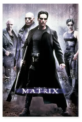 Produktbild von Spreadshirt The Matrix Filmplakat Poster 60x90 cm, One size, Weiß