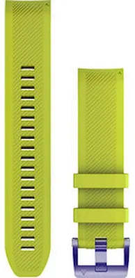 Produktbild von Garmin - 010-12738-16 - Ersatz-/Wechselarmband - QuickFit® 22 mm - Silikon - Gelb
