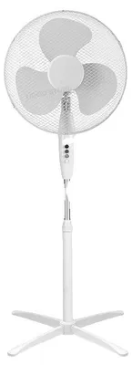 Imagen del producto de Ventilador de pie, con altura ajustable, 3 niveles de velocidad, 11 52 47cm