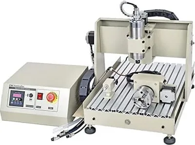 Zdjęcie produktu dla 4-osiowa grawerka 3D CNC USB Router Grawerka Frezarka z kołem zamachowym PVC Akryl Płyta MDF Do Grawerowania Znaków Reklamowych, Płytek drukowanych, Tabliczek znamionowych, Odznak Projekt Reklamowy