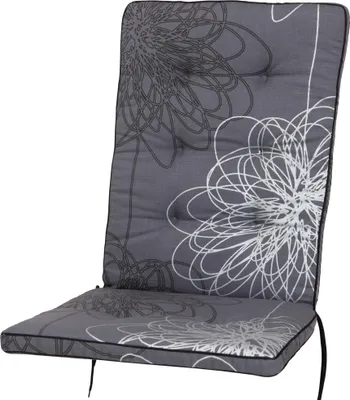 Produktbild von Auflage für Royal Garden MWH Hochlehner Excelsior 0519 grau-silber gemustert KETTtex