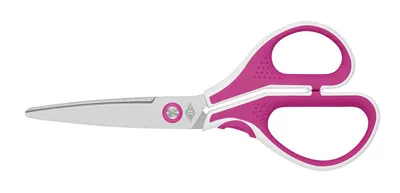 Produktbild von WEDO Edelstahlschere CUT IT Länge: 175 mm pink/weiß