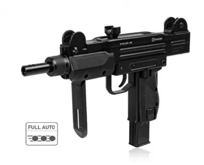 Produktbild von RANGER UZ1 FULL AUTO BLOWBACK Maschinengewehr cal.4,5BBs 25-schüssig. METALL KWC