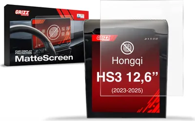 Obrázok produktu pre Matná fólia na displej do auta pre Hongqi HS3 12,6" (2023–2025), Grizz Protector
