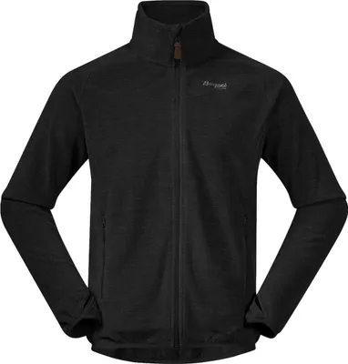 Produktbild von Bergans Hareid Fleece Jacket NoHood Black L Outdoor Hoodie