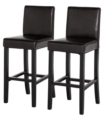Produktbild von home24 Barstuhl - 2er-Set - Kunstleder