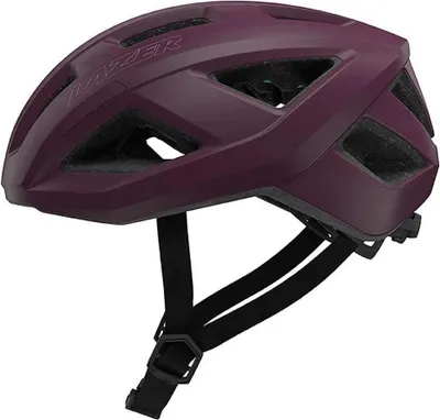 A studio shot of a bicycle helmet.