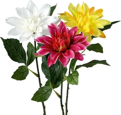 Produktbild von Kunstblume Dahlie - ca. 48 cm - 1 Stück