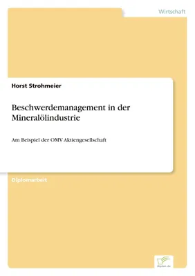 Produktbild von Beschwerdemanagement in der Mineralölindustrie