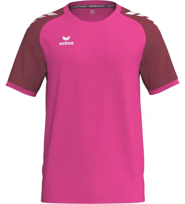 Produktbild von Erima Wings Trikot Kurzarm Pink Glo/Bordeaux Junior