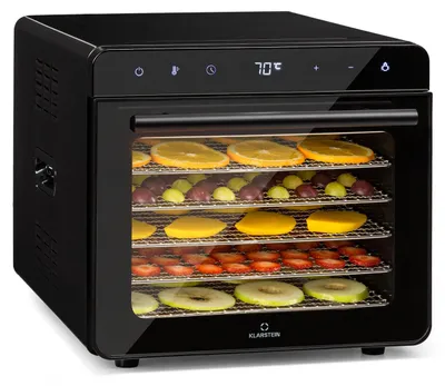Obrázek produktu pro Klarstein Shaftesbury, sušička, 700 W, funkce časovače, 35-85 °C. digitální dotykový displej