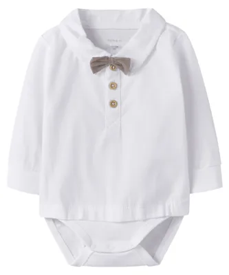 Produktbild von NAME IT Herren Nbmnoller Ls Body, Bright White, Numeric_50