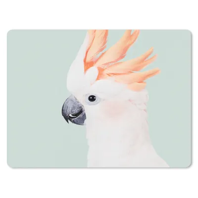 Produktbild von MuchoWow® Mauspad Mousepad Kakadu - Tiere - Natur - Weiß 23x19 cm - Mousepads - Maus Mat - Pad - Mausunterlage - Schreibtischunterlage - Mauspad