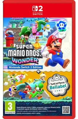 Obrázok produktu pre Nintendo Super Mario Bros. Wonder ( Switch 2), Nintendo Switch 2, Režim multiplayer, E (bez obmedzenia)