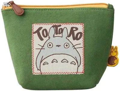 Productafbeelding van Mijn buurman Totoro portemonnee / toilettas, Totoro, herfstgroen