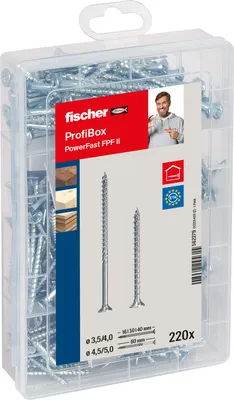 Immagine prodotto di Fischer 562279 vite/bullone 220 pezzi Kit di viti