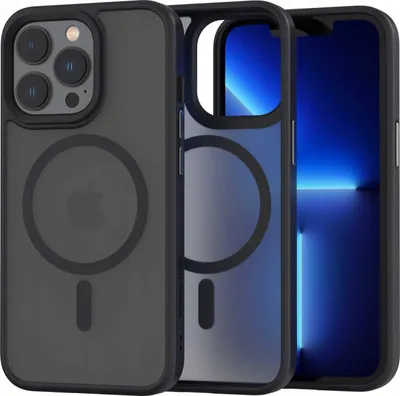 Immagine prodotto di Custodia magnetica per MagSafe SPACECASE Hybrid Mag per iPhone 13 Pro Nero