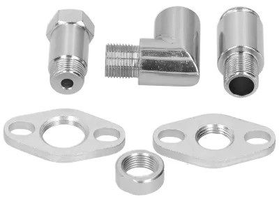 Zdjęcie produktu dla Uniwersalny adapter/przedłużka do czujnika tlenu (O2), kąt 90 stopni, gwint M18x1.5, pasujący do modelu Tacoma