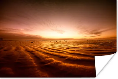 Produktbild von MuchoWow® Poster Dänemark - Himmel - Sonne 60x40 cm - Schlafzimmerdekoration