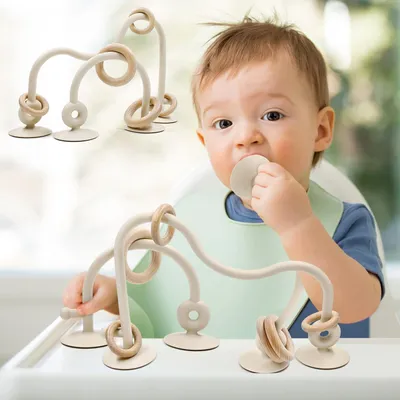 Produktbild von Omgoods – Lernspielzeug für Babys mit Saugnapf