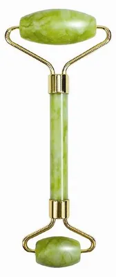Produktbild von UNIQ Jade Roller Grüner Gesichtsroller für Gesichtsmassage und Hautpflege