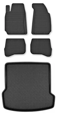 Obrázek produktu pro Vaničkové autokoberce + vana kufru pro: Volkswagen Passat B5 1996-2001 kombi 5 ks