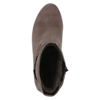 Produktbild von Caprice Damen Stiefelette Leder Kettendetail Blockabsatz 9-25342-41, Größe:37 EU, Farbe:Braun