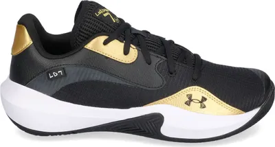 Produktbild von Under Armour Lockdown 7 Low Black-Metallic Gold-Black Größe EU 46