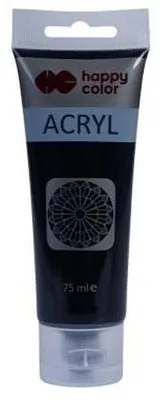 Produktbild von Acrylfarbe 75Ml Schwarz (9) 6357