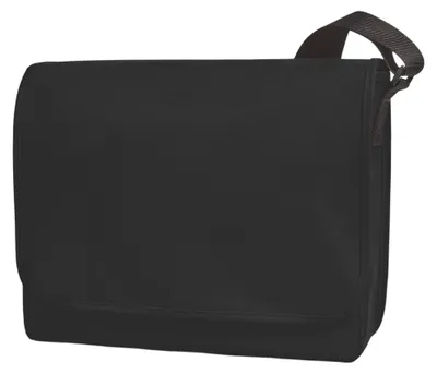 Produktbild von Halfar - "Kurier" Schultertasche LT4677 (Einheitsgröße) (Schwarz)