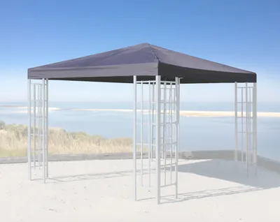 Produktbild von Ersatzdach für Rank Pavillon 3x3m Anthrazit RAL 7012 Ersatzbezug Pavillondach