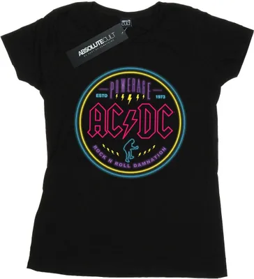 Produktbild von AC/DC - T-Shirt für Damen BI4486 (XXL) (Schwarz)