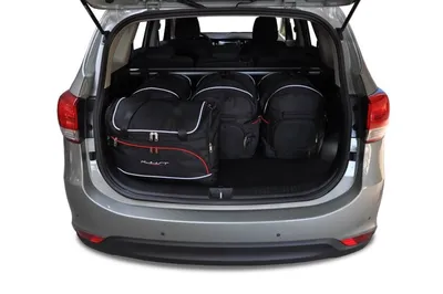 Produktbild von Kia Carens 2013-2018 Kofferraumtaschen Set 5 Stk