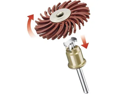 Produktbild von DREMEL® EZ SpeedClic: Feinschleifbürste, Körnung 220