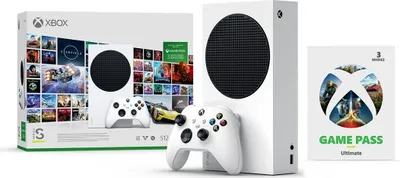 Obrázok produktu pre Microsoft Xbox Series S - Starter Bundle, Xbox Series S, Biela, 10000 MB, GDDR6, AMD, AMD Ryzen Zen 2